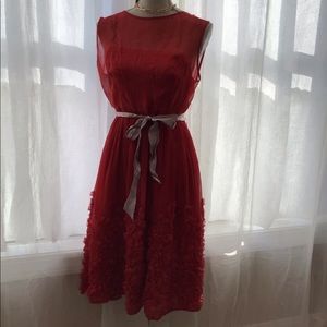 Anthropologie silk dress